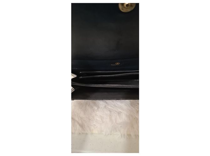 Borsa Gucci Ophidia monogramma blu navy in pelle - vista 5