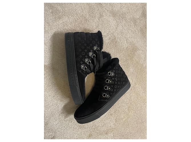 Louis Vuitton Stivaletti Nero - vista 3