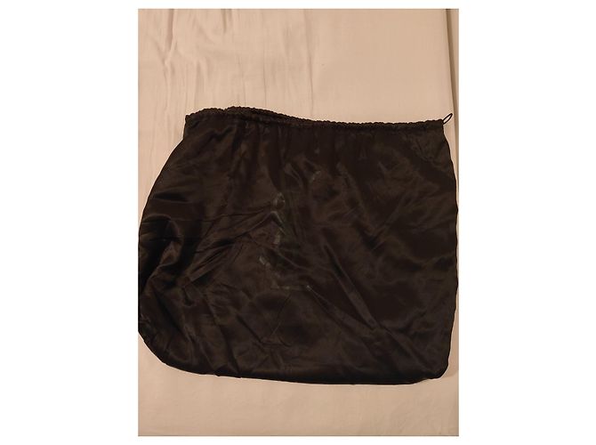 Borsa Yves Saint Laurent Downtown in vernice nera Nero - vista 6