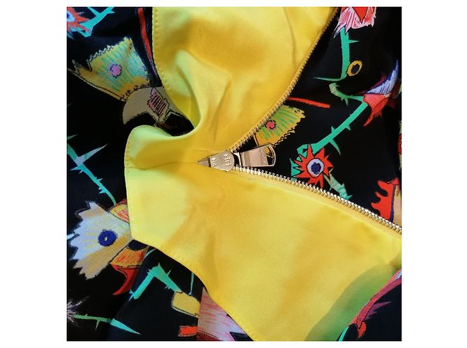 Emilio Pucci Emílio Pucci 2016 Resort Massimo Giorgetti Kleid Tobias Seidentunika Mehrfarben - Ansicht 10