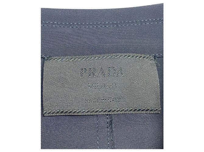 Blazer Prada Punto Coperta in Poliestere Nero - vista 3