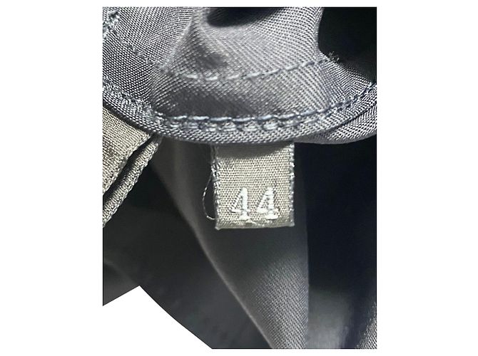 Blazer Prada Punto Coperta in Poliestere Nero - vista 4