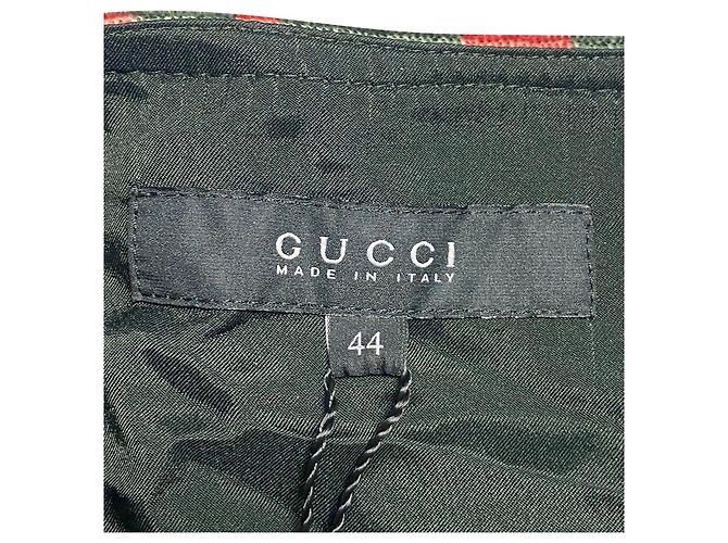 Gucci Gonna Fantasia in Cotone Multicolor Stampa python - vista 5