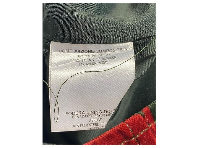 Gucci Gonna Fantasia in Cotone Multicolor Stampa python - vista 8
