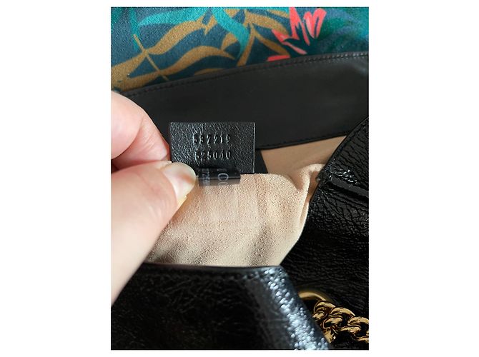 Gucci Rajah Rucksack groß brauner Samt - Ansicht 9