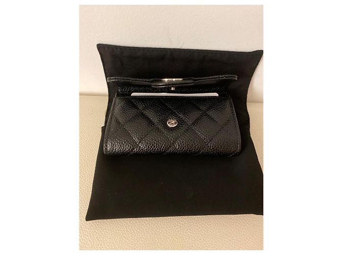 Executive Chanel Cartera pequeña atemporal Negro - vista 2