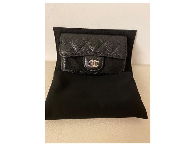 Executive Chanel Cartera pequeña atemporal Negro - vista 5