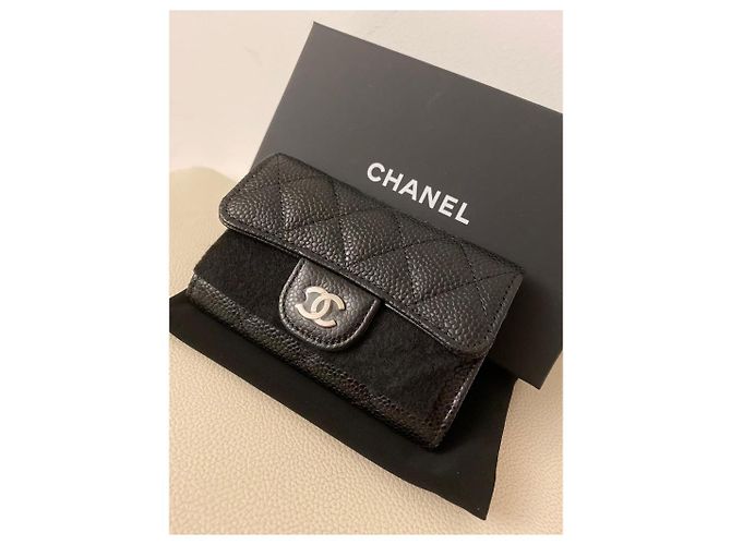 Executive Chanel Cartera pequeña atemporal Negro - vista 6