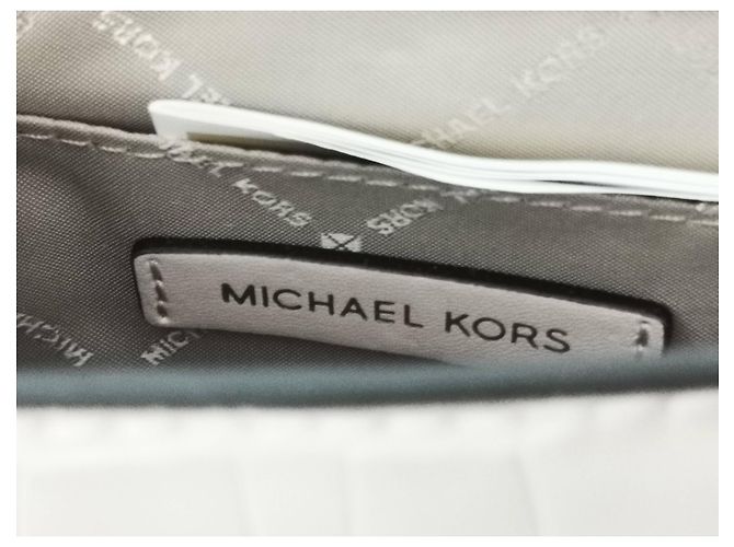 Borsa a tracolla Michael Kors rosa stampa coccodrillo Gold hardware - vista 7
