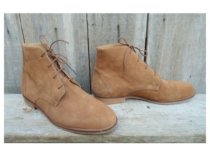 Autre Marque Stivali Desert Balibaris Beige Scamosciati 45 - vista 2