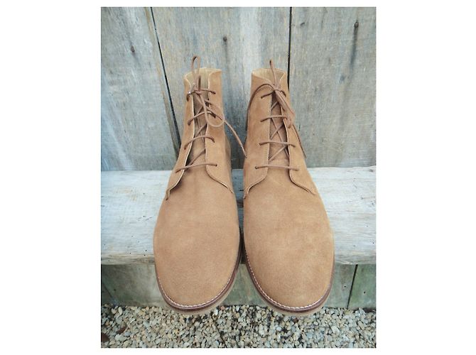 Autre Marque Stivali Desert Balibaris Beige Scamosciati 45 - vista 3