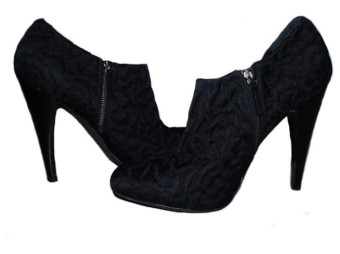 Botines Giambattista Valli Negro - vista 2