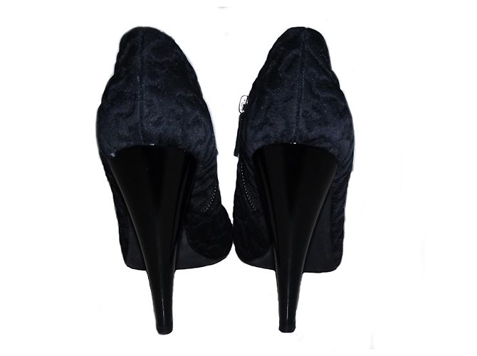 Botines Giambattista Valli Negro - vista 4