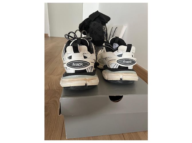 Balenciaga Track effetto sbiadito Nero - vista 5