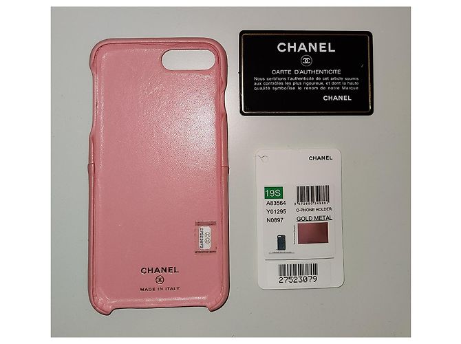 Chanel 19S  O-phone Holder Pink - vue 3