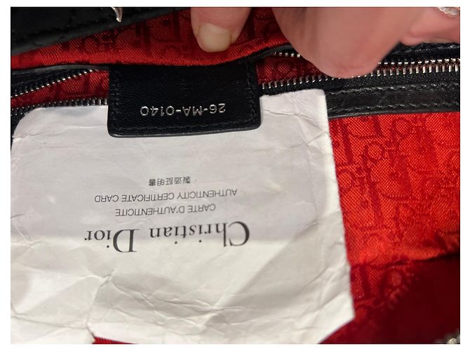 Borsa shopping Lady Dior Nero - vista 5