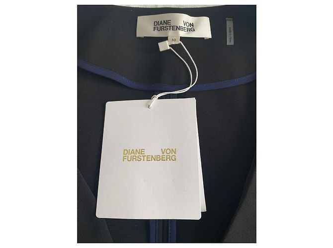Giacca corta nera Diane Von Furstenberg Nero - vista 10