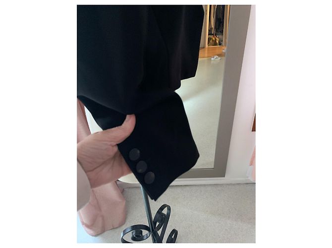 Giacca corta nera Diane Von Furstenberg Nero - vista 7