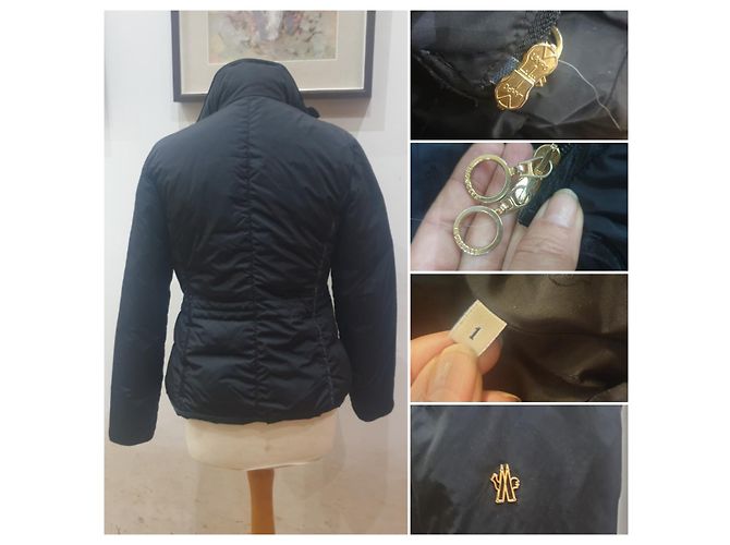 Chaqueta de plumón negra Moncler Negro - vista 7