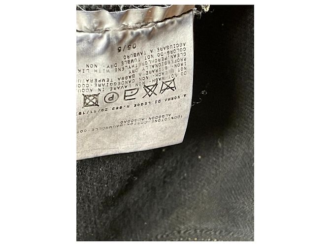 Giacca in denim Versace Couture nera e oro Nero D'oro - vista 13