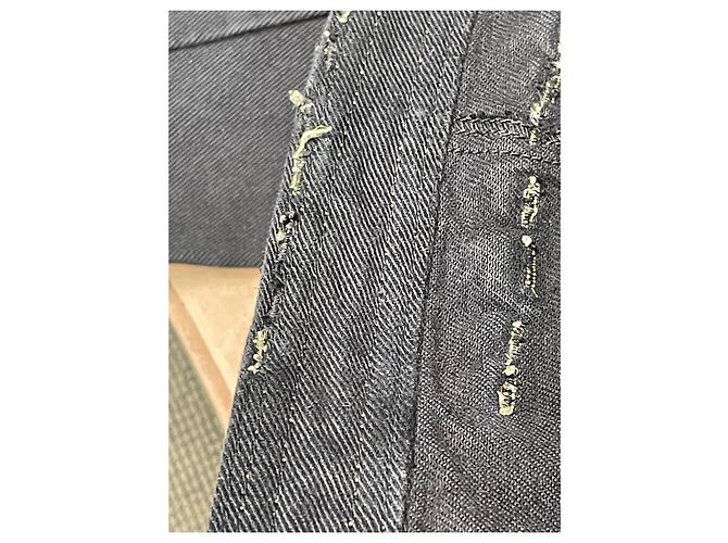 Giacca in denim Versace Couture nera e oro Nero D'oro - vista 17