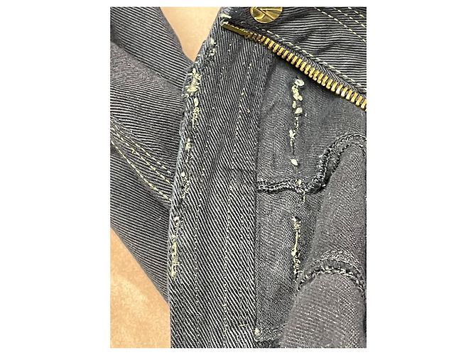 Giacca in denim Versace Couture nera e oro Nero D'oro - vista 18