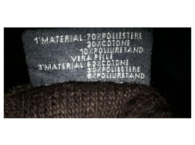 Paar Fendi T-Handschuhe 8 ES Braun - Ansicht 4