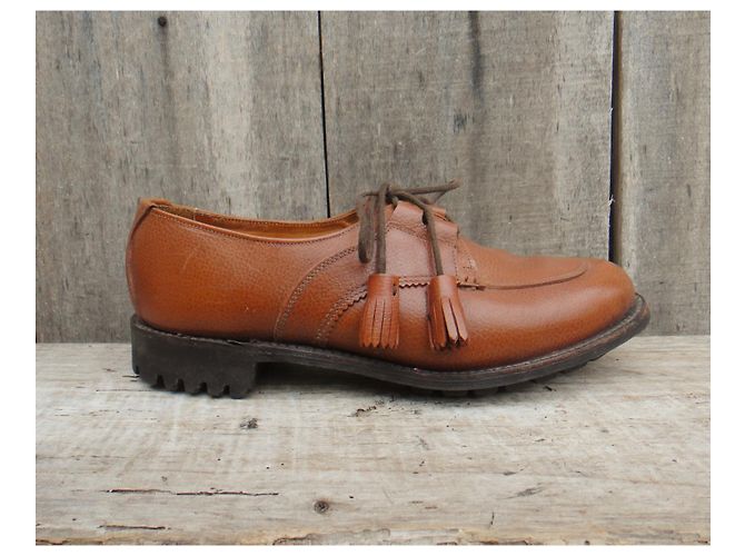 Autre Marque Derby Regent in pelle marrone 38 - vista 2