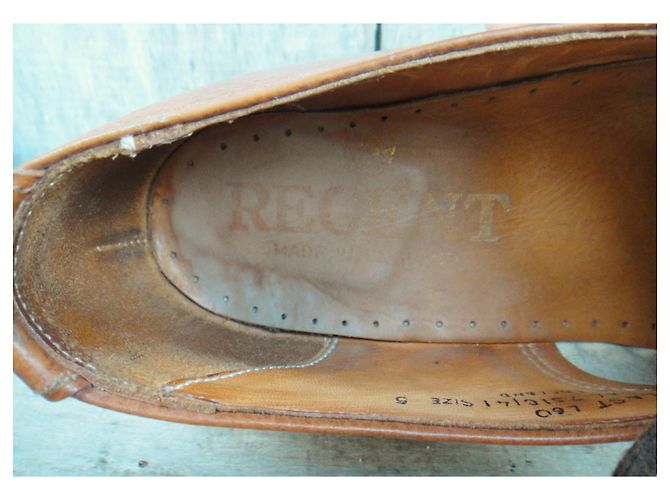 Autre Marque Derby Regent in pelle marrone 38 - vista 3