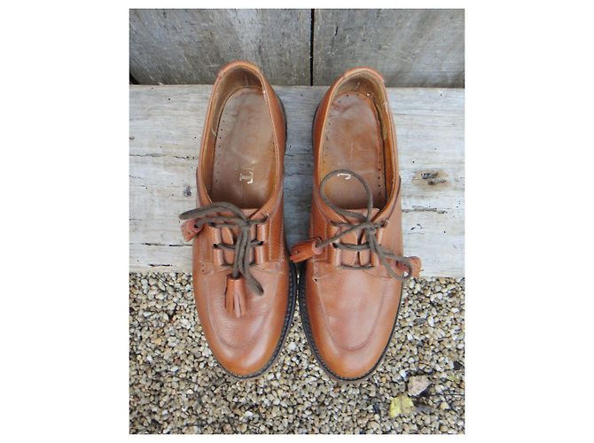 Autre Marque Derby Regent in pelle marrone 38 - vista 5