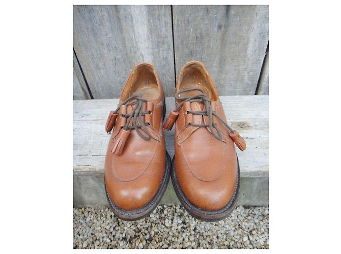 Autre Marque Derby Regent in pelle marrone 38 - vista 7
