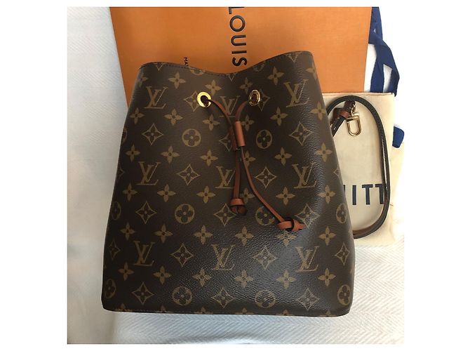 Néonoé Louis Vuitton Borsa Neo Noe Caramello - vista 10