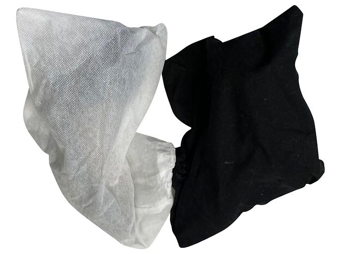 Décolleté con fiocco Lanvin 120 in pelle satinata nera Nero - vista 8