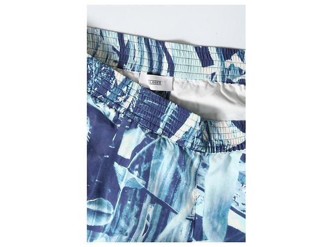 Closed Silk Pants Blue Multi Color Size M Multiple colors - view 6