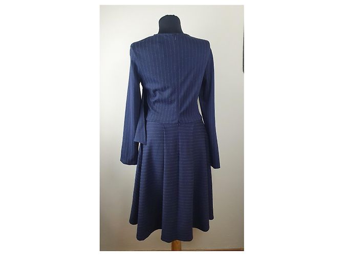 Autre Marque Dolores Promesas Kleid Dunkelblau - Ansicht 3