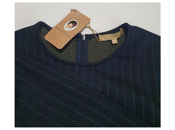 Autre Marque Dolores Promesas Kleid Dunkelblau - Ansicht 4