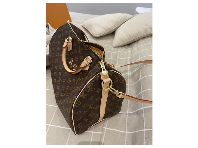 Louis Vuitton Speedy Banloliere Heritage Beige - vista 2