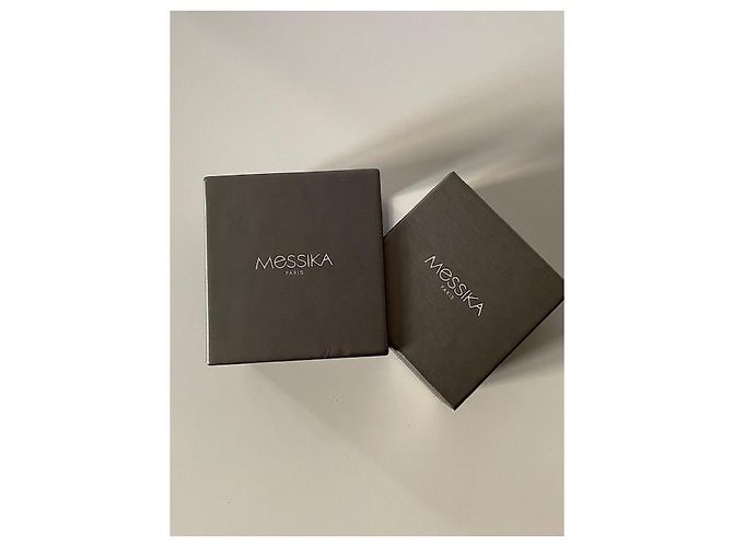 100% ANELLO AUTENTICO MESSIKA CLASSIC MOVE PAVE GRIGIO ORO 46 Diamants - vista 3