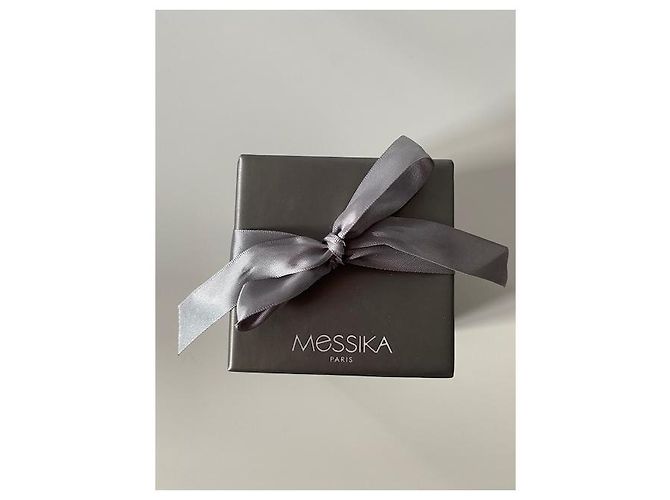 100% BRACCIALE AUTENTICO MESSIKA BRACCIALE BANGLE MOVE PAVE DIAMANTI IN ORO BIANCO Silver hardware - vista 2