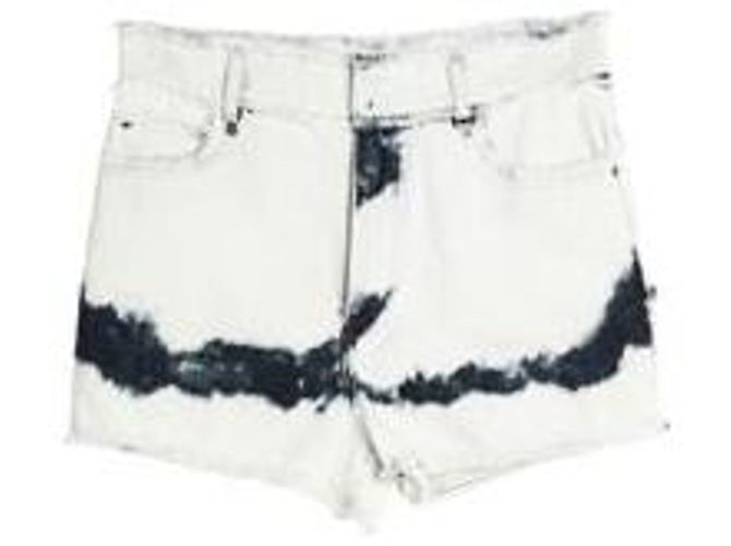 Shorts Dior Donna Denim Blu - vista 6