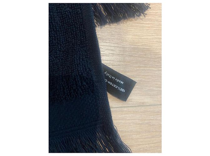 Chanel Lenços Preto Branco - vista 3