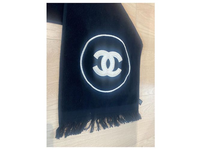 Chanel Lenços Preto Branco - vista 4