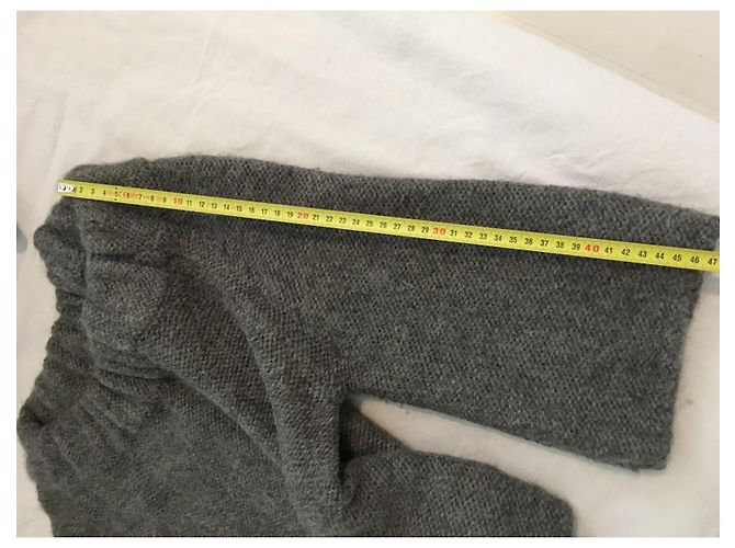 Ba&Sh 70% Wolle 30% Alpaka. Size 1. In einwandfreiem neuwertigem Zustand. Grau Anthrazitgrau - Ansicht 16