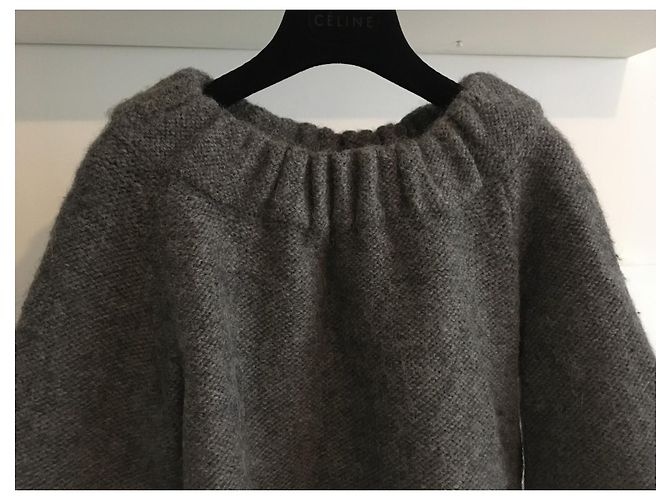 Ba&Sh 70% Wolle 30% Alpaka. Size 1. In einwandfreiem neuwertigem Zustand. Grau Anthrazitgrau - Ansicht 2