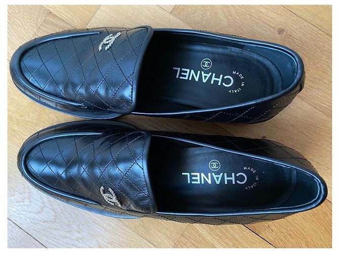 Cambon Chanel Mocassini Church's Nero - vista 5