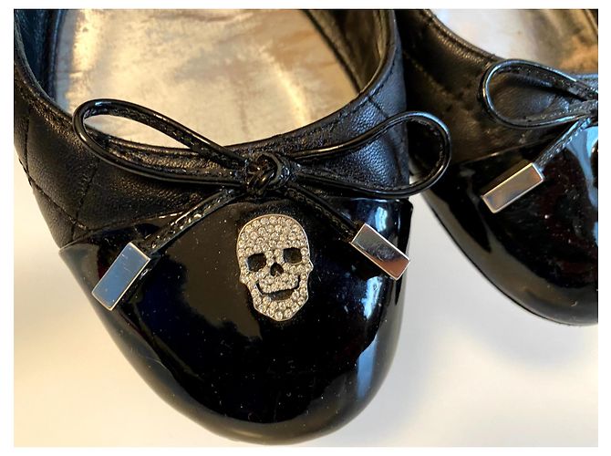 Philipp Plein Ballerine/flat. Nero - vista 10