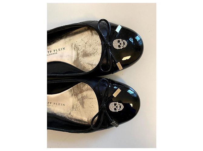 Philipp Plein Ballerine/flat. Nero - vista 2