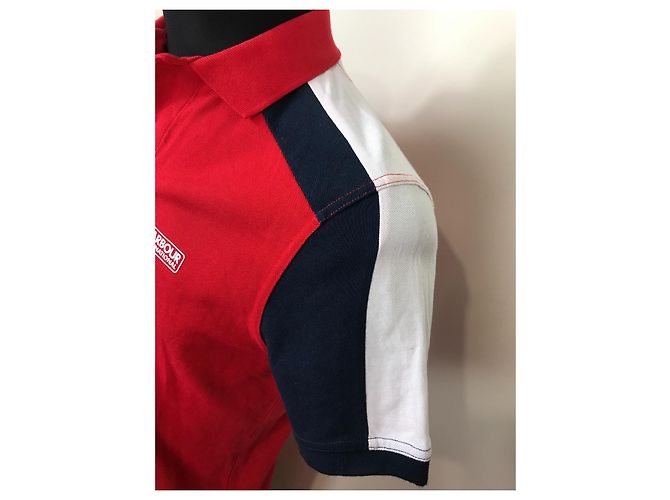 Polo Barbour in cotone da uomo Multicolore - vista 5
