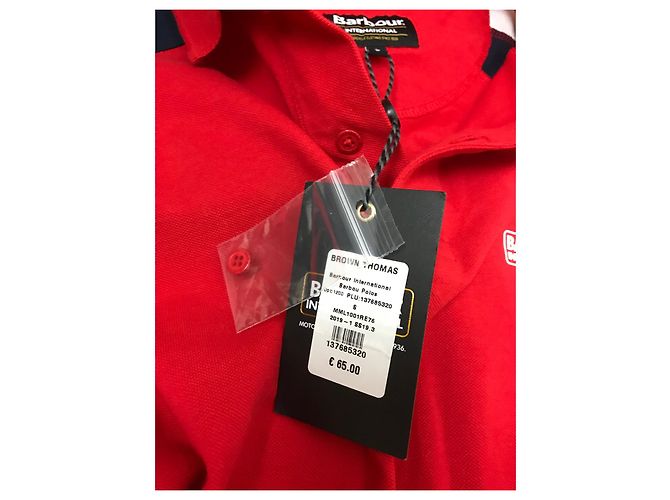 Polo Barbour in cotone da uomo Multicolore - vista 6