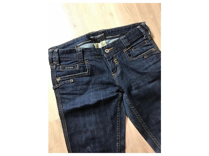 Dolce & Gabbana Jeans Slim Blu Uomo - vista 3